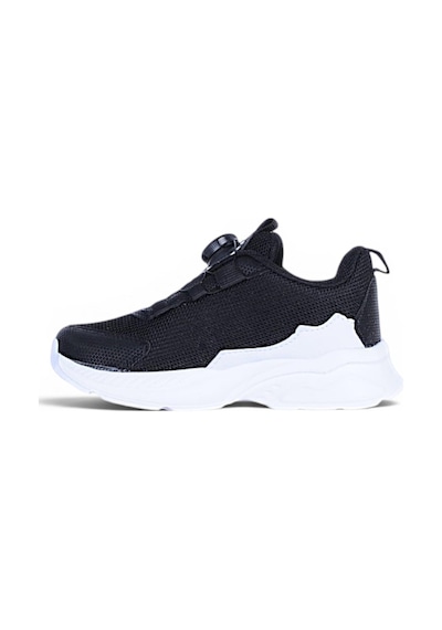 Ayakcenter Toom 011 Siyah Akıllı Bağcıklı Erkek Çocuk Spor Ayakkabı