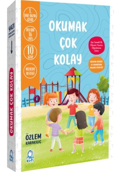 Mavi Kirpi 1. Sınıf Okumak Çok Kolay Hikaye Seti 10 Kitap