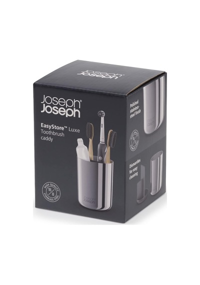 Joseph Joseph Easystore - Lüks Paslanmaz Çelik Diş Fırçası Tutucu Diğer