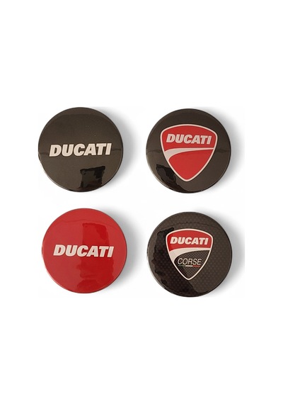 Motosiklet Magnet Set 2 Ducati 4'lü Magnet Karışık Renkli