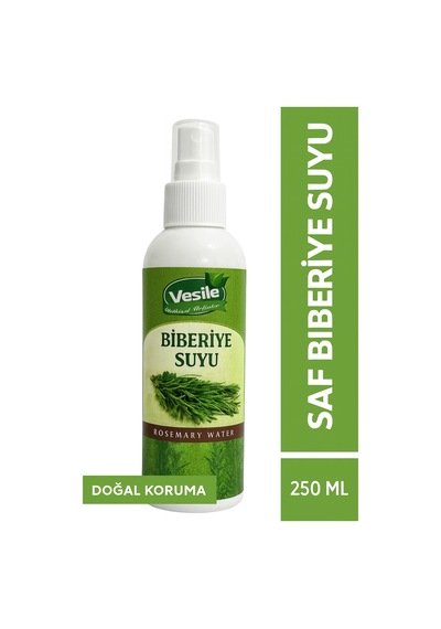 Vesile Biberiye Suyu Dökülme Karşıtı Ve Hızlı Saç Uzatma Etkili Saf Saç Toniği 250 Ml