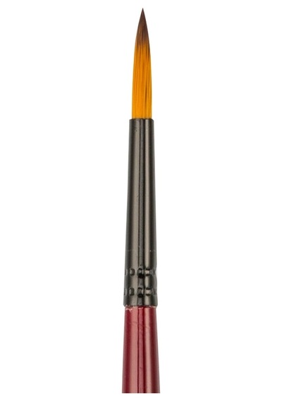 Bigpoint 123 Serisi Sentetik Kıl Yuvarlak Fırça No: 6 X 12 Adet