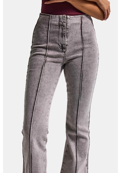 Itsbasic Kadın Gri 3s6-158 Flare Fit Esnek Kumaş Denim Jean Itsbasic Kadın Gri 3s6-158 Flare Fit Esnek Kumaş Denim Jean