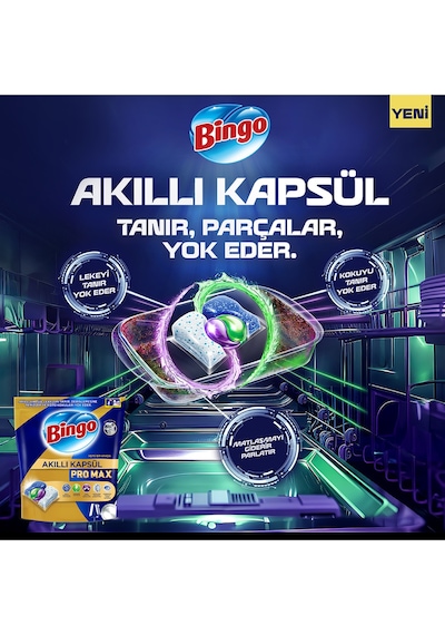 Akıllı Kapsül Pro Max Bulaşık Makinesi Deterjanı Tableti 240 Adet