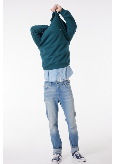 Lee Slim Fit Dar Kesim Normal Bel Açık Mavi Esnek Rider Jean Denim Kot Pantolon L701064404 Mavi