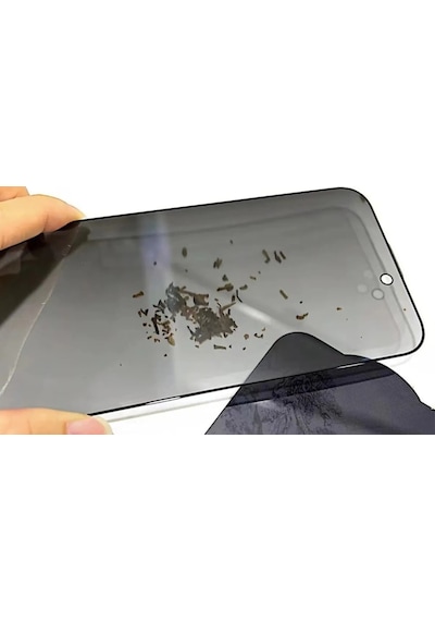 Logis Apple Uyumlu iPhone 15 Pro Max  Tam Kaplayan 5d Anti Statik Ekran Koruyucu Cam