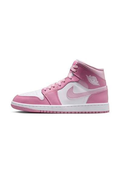 Nike Air Jordan 1 Mid Kadın Pembe Basketbol Ayakkabısı Pembe - 926437807 Pembe