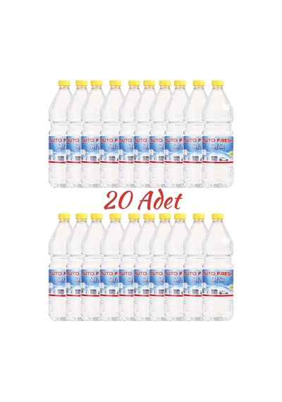 Saf Su 1 Lt 2o'li Paket Distile Su Safsu 20 Adet Akü Ütü Suyu