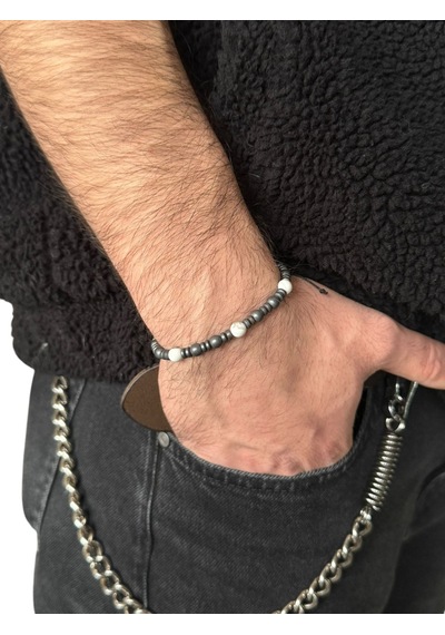 Boncuk Ay Bileklik Şık Hediye Model 26c9b5 Çok Renkli