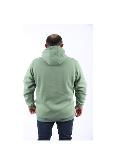 Moc Grande Mocgrande Büyük Beden Erkek Basic Sweat Kapüşonlu 11700 Cagla