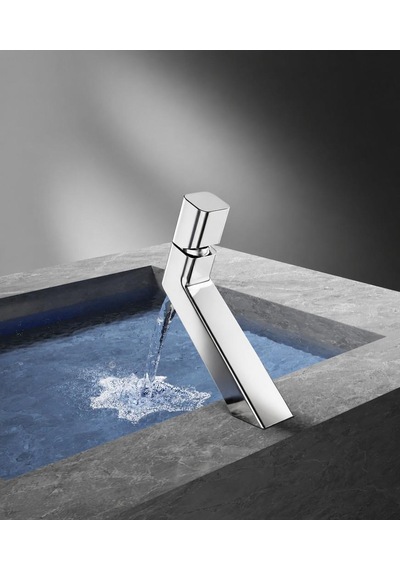 Ala Kısa Lavabo Bataryası Parlak Krom