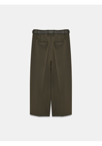 Dilvin 72640 Düz Paça Pantolon-haki Haki