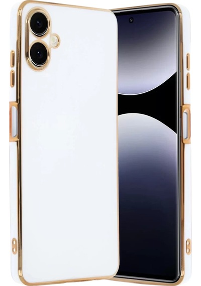 Newface Samsung Galaxy Uyumlu, A07 4g Volet Silikon - Beyaz