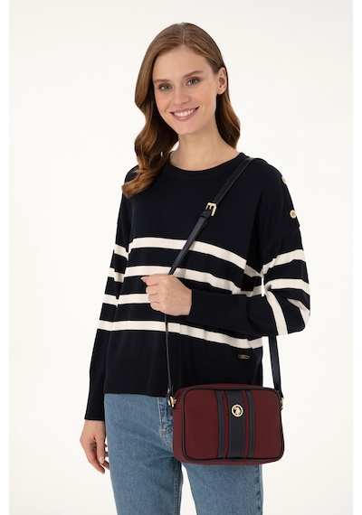 U.S. Polo Assn. Kadın Bordo Çapraz Çanta 50293672-VR014
