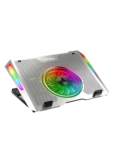 Frisby Fnc-5265st Rgb 5 Fanlı Metal Notebook Soğutucu 17" Uyum...