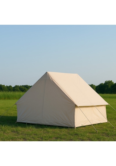 Yek Outdoor 6 Kişilik 4 Mevsim Pompalı Ve Soba Çıkışlı Şişme Çadır 300x210x200cm Krem