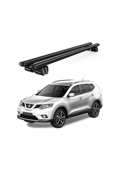 Pençe Nissan X-trail Ara Atkı 2014-2020 Uyumlu Gri Ara Atkı Port Bagaj Tavan Barı