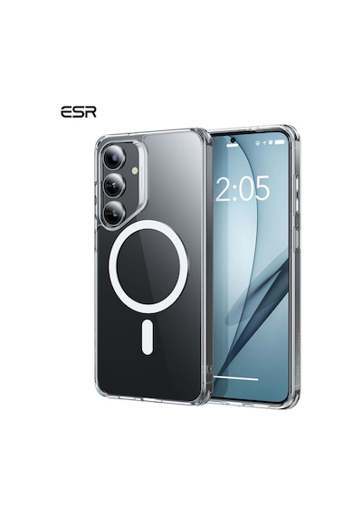 Esr Samsung Uyumlu S25 Plus Halolock Magsafe Classic Hybrid Silikon Kılıf Şeffaf Multicolor