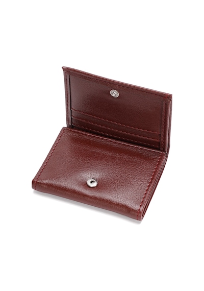 Newish Polo Erkek Deri Kağıt Para Hazneli Kartlık Ve Cüzdan New426 Bordo