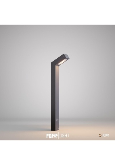 Polera Led Bahçe Aydınlatma Direği 50x90x800 Mm 18w Ip65 Alüminyum Dış Mekan Bollard Aydınlatma 3000k Peyzaj Yür