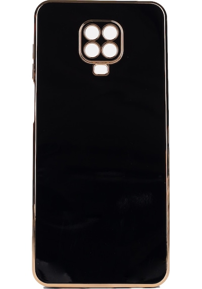 Xiaomi Redmi Note 9 Pro Parlak Kenarli Bark Silikon Kilif 547681032