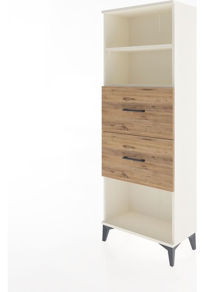 Arges Dolap 2 Raflı 2 Çekmeceli 60x30x163 Aytaşı-çam Aytaşı