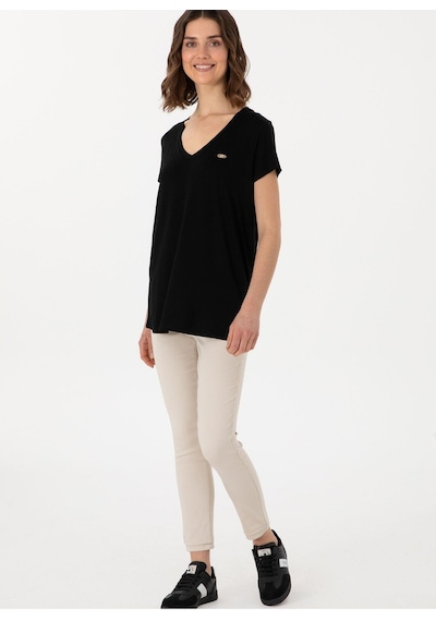 U.s. Polo Assn. Kadın T-shirt G082sz011-000-2075766 Pembe