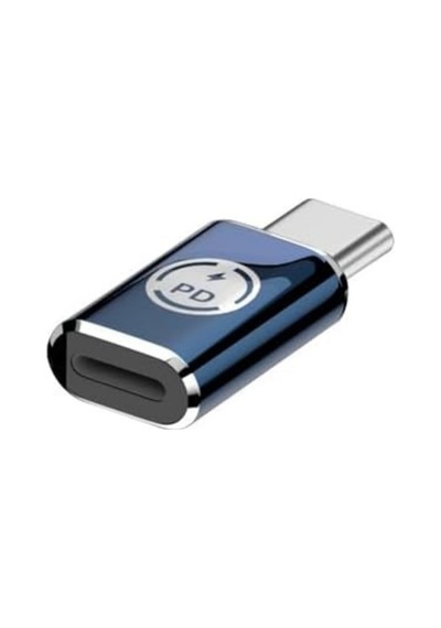 Livx 35w Lightning To Type C 15 Max Pro Plus Yuva Çevirici Hızlı Şarj Aktarımı Otg Dönüştürücü Gri Otgtm-g