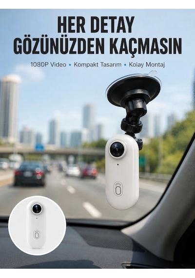 Mey İthalat Şarj Edilebilir Uzun Ömürlü Mini Spor Kamera Full Hd Yeni Nesil
