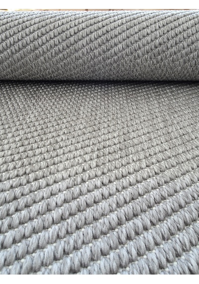 Elvey Home Lara Gri Sisal İskandinav Extra Yumuşak Özel Kesim Kolay Temizlenen Salon Koridor Mutfak Halısı 04-gri
