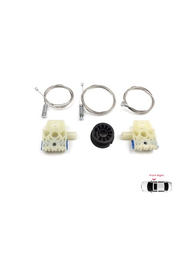 Ön Sağ Cam Kriko Seti Vw Golf 6 A6 5k1 Aj5 2008-20014 5-kapı İçin
