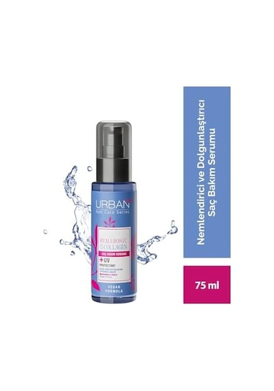 Hyaluronik Asit & Kolajen Kuru Ve Cansız Saçlara Özel Saç Bakım Serumu 75 Ml- Vegan