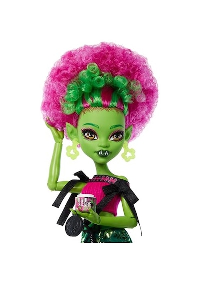 Saç Bakım Ürünleri, Bone Ve Bitki Dahil 13 Gerçekçi Sürpriz İçeren Monster High Güzellik Sırları Venus Mcflyt