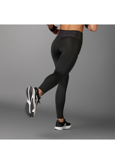 Black Adidas Kadın Koşu - Yürüyüş Tayt Adizero E 1/1 L Ip3085 001