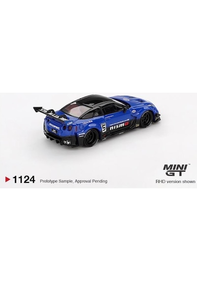 Mini Gt Lb-silhouette Works Gt Nıssan 35gt-rr Ver.2 Mavi 1/64 Model Araba