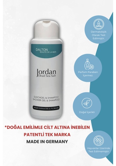 Stress Karşıtı Ölü Deniz Tuzu İçeren Rahatlatıcı Duş Jeli & Şampuan - 55173222 Diğer