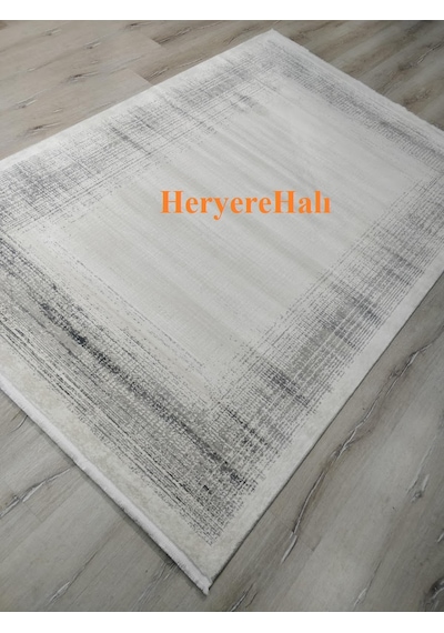 Lagos Xw Lgs 08 Cream Sılver Hav Toz Vermez Modern Makina Halısı