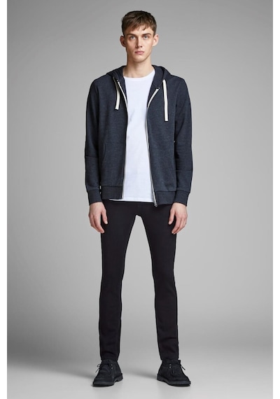 Jack & Jones Erkek Slim Fit Siyah Kot Pantolon - 12152346