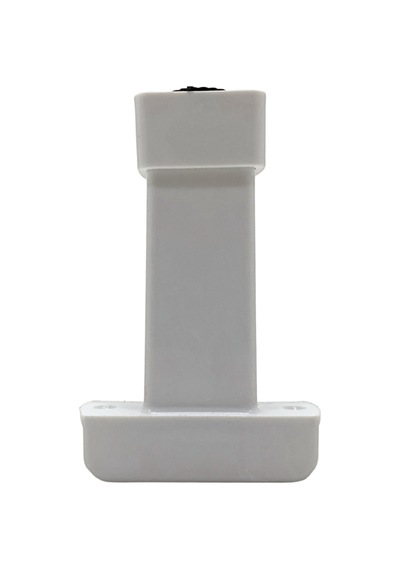 U Geçme Beyaz Plastik Ayarlı Ayak Mobilya Masa Ve Dolap Ayağı Beyaz 10cm 1 Adet Beyaz