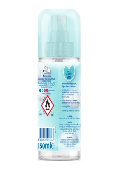 Uni Baby Bebeksi Dokunuş Bebek Kolonyası 150 Ml + Uni Baby Çiçeksi Ferahlık Bebek Kolonyası 150 Ml