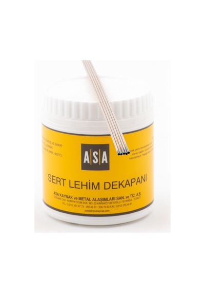 Gümüş Kaynak Dekapani Asaflo 500Gr+Gümüş Kaynak Teli%40 2Mm 5 Ad