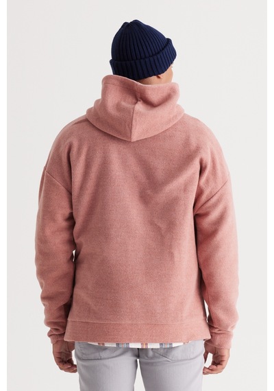 AC&Co / Altınyıldız Classics Erkek Gul Kurusu Melanj Oversize Bol Kesim Kapüşonlu Desenli Pamuklu Sweatshirt Gül Kurusu AC&Co / Altınyıldız Classics Erkek Gul Kurusu Melanj Oversize Bol Kesim Kapüşonlu Desenli Pamuklu Sweatshirt Gül Kurusu