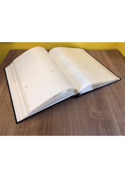 Aledo 10x15cm 300 Lük Deri Özel Lüx Fotoğraf Albümü-l1300 Siyah
