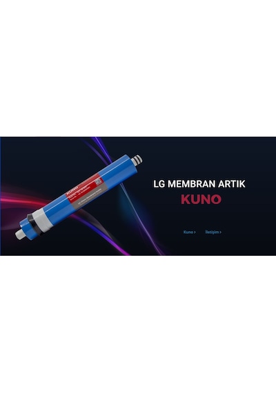 Su Arıtma Cihazı Lg Kuno Membran Filtre 80 Gpd Chem