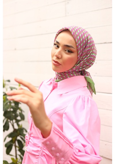 Silk Home Olinda Eşarp 48002-28 Eflatun