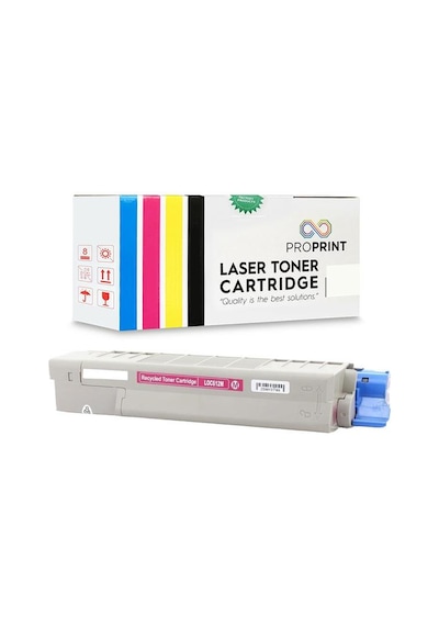 Proprint Oki Uyumlu C612-46507518 Kırmızı Toner - C612Dn