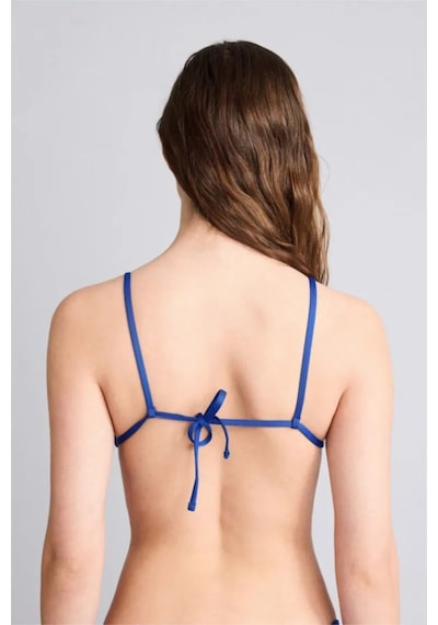 Defacto Regular Fıt Nakışlı Brode Bikini Üstü B6894ax26smbe114 Mavi-be114
