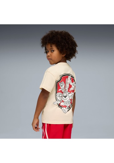 Puma X Paw Patrol Çocuk Geniş Kesim Grafik Baskılı Tişört 634939 87 Beyaz