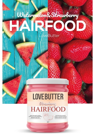 Love Butter Strawberry & Watermelon Hair Food Saç Maskesi 190 ML