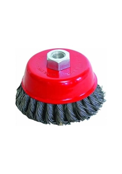 Burgulu Çanak Fırça 125 Mm